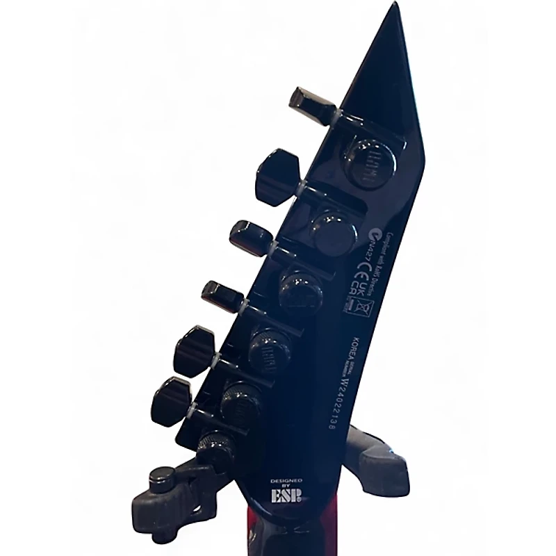 Used ESP LTD MH1000 Deluxe Charcoal Burst Solid Body Electric Guitar