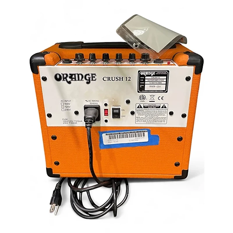 Used Orange Amplifiers Crush 12 Guitar Combo Amp