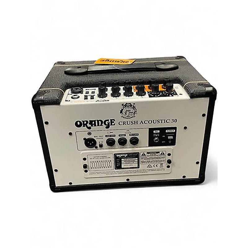 Used Orange Amplifiers Crush Acoustic 30 Guitar Combo Amp