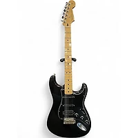 Used 2011 Fender Special Edition Standard Stratocaster HSS Black Solid Body Electric Guitar
