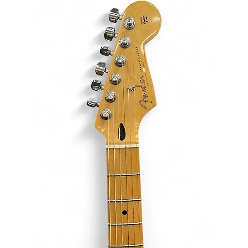 Used 2011 Fender Special Edition Standard Stratocaster HSS Black Solid Body Electric Guitar