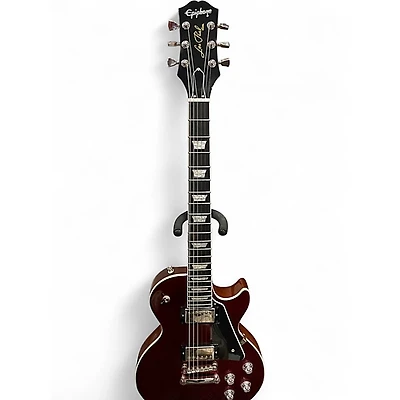 Used Epiphone Les Paul Modern Vintage Sparkling Burgundy Solid Body Electric Guitar
