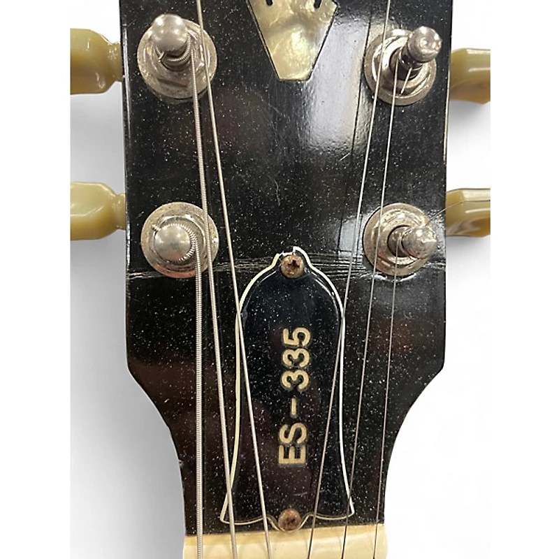 Used Gibson ES335 Red Hollow Body Electric Guitar