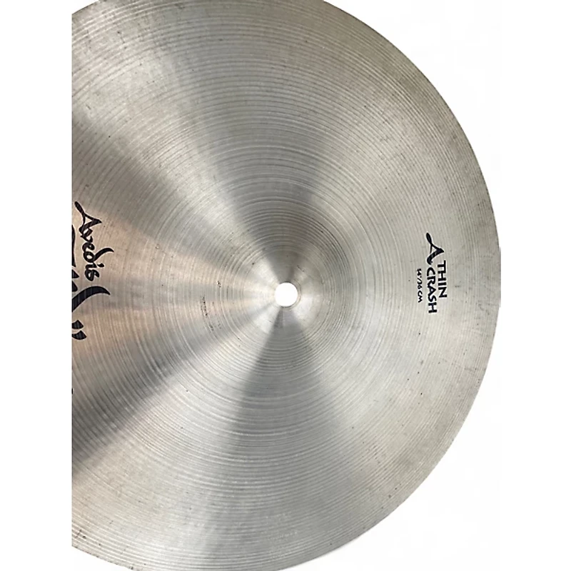 Used Zildjian 14in A Series Thin Crash Cymbal