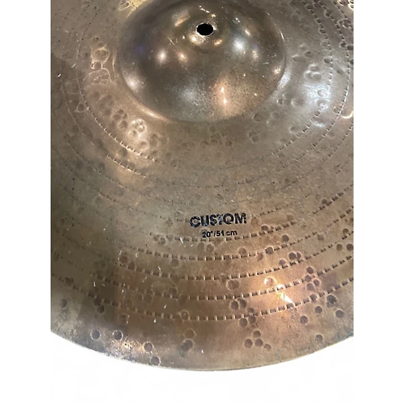 Used Zildjian 20in K CUSTOM RIDE Cymbal