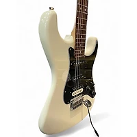 Used Squier Contemporary Stratocaster HSS Olympic White Solid Body Electric Guitar