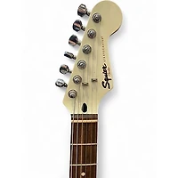Used Squier Contemporary Stratocaster HSS Olympic White Solid Body Electric Guitar