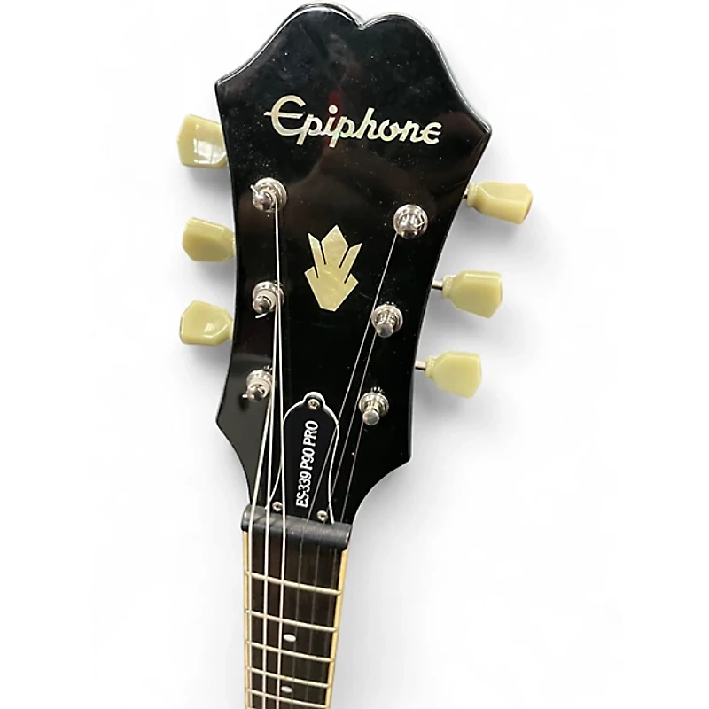 Used Epiphone ES339 P90 Pro Pelham Blue Hollow Body Electric Guitar