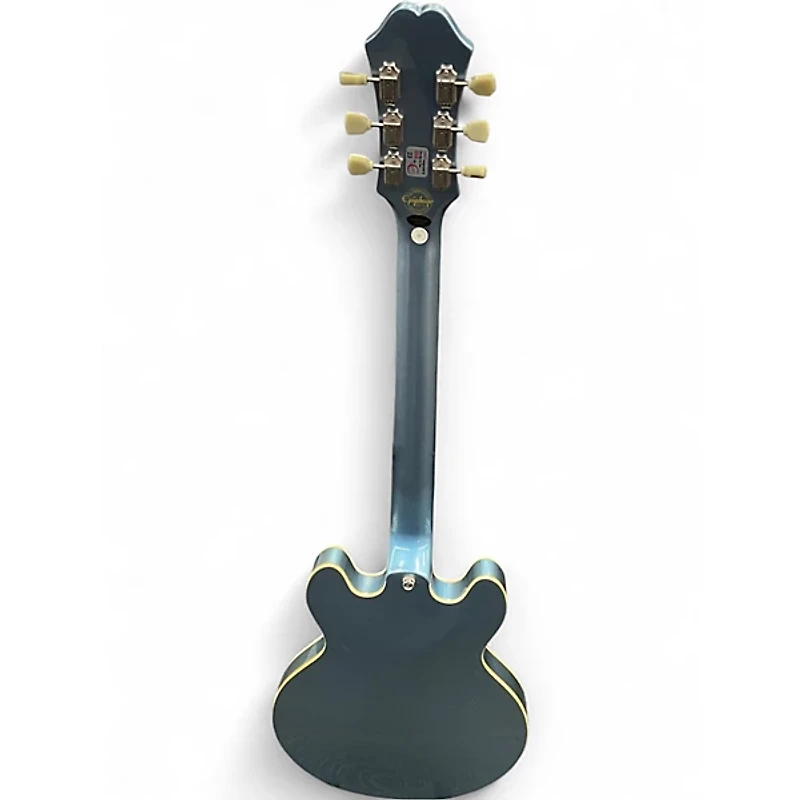 Used Epiphone ES339 P90 Pro Pelham Blue Hollow Body Electric Guitar