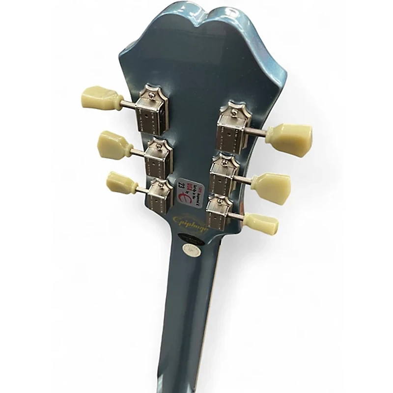 Used Epiphone ES339 P90 Pro Pelham Blue Hollow Body Electric Guitar