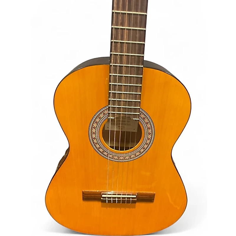 Used Ibanez GAR6GAM 7/8 Antique Natural Classical Acoustic Guitar