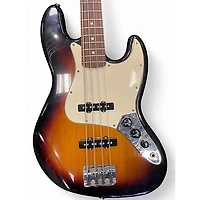 Used Fender Standard Jazz Bass Sunburst Electric Bass Guitar