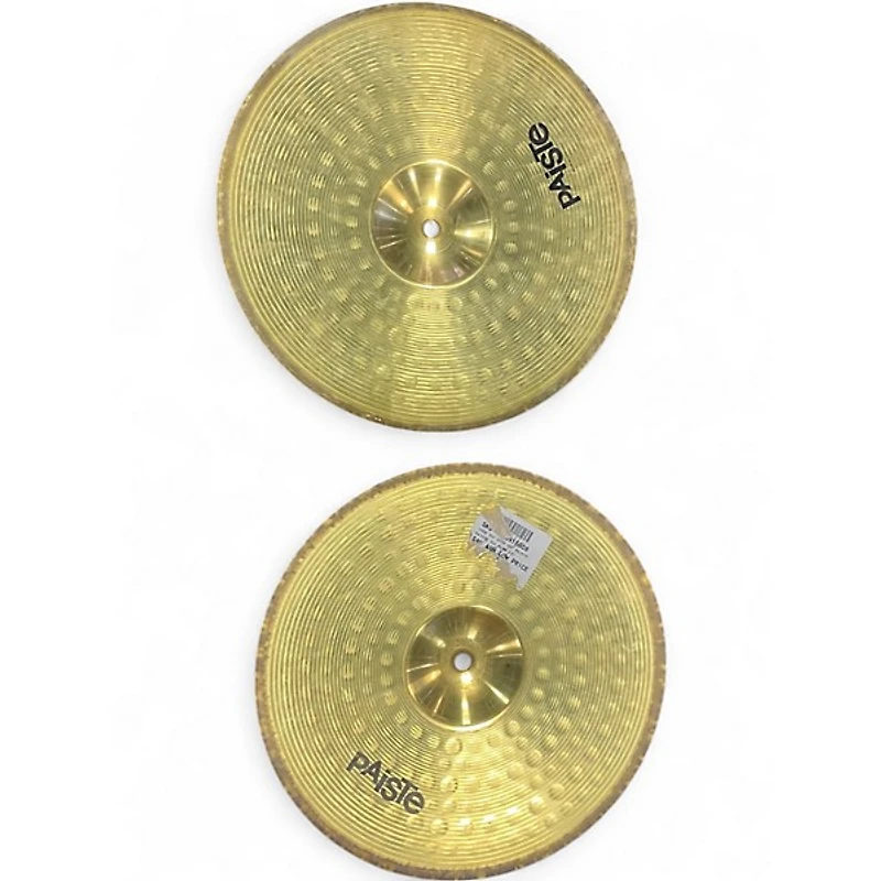Used Paiste 14in 302 Hi Hat Pair Cymbal