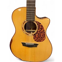Used Washburn wcg15sce12-0 Natural 12 String Acoustic Electric Guitar