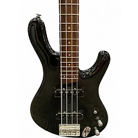 Used Ibanez Ergodyne  Black Electric Bass Guitar