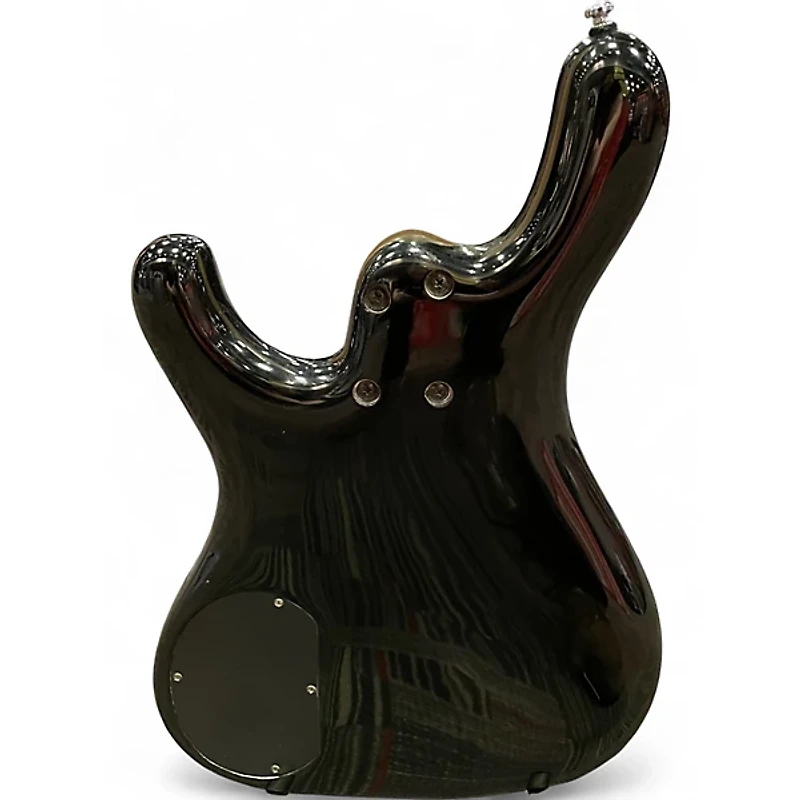 Used Ibanez Ergodyne  Black Electric Bass Guitar