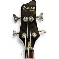 Used Ibanez Ergodyne  Black Electric Bass Guitar