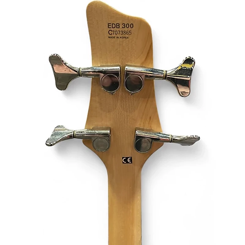 Used Ibanez Ergodyne  Black Electric Bass Guitar