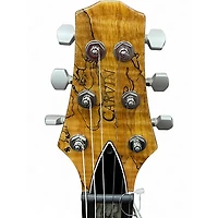 Used Carvin SH550 Spalted Maple Hollow Body Electric Guitar