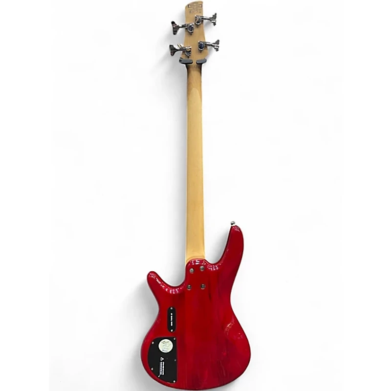 Used Ibanez GSR200 Red Electric Bass Guitar