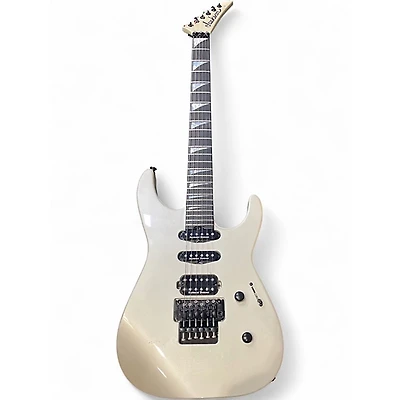 Used Jackson Soloist SL3 white pearl Solid Body Electric Guitar