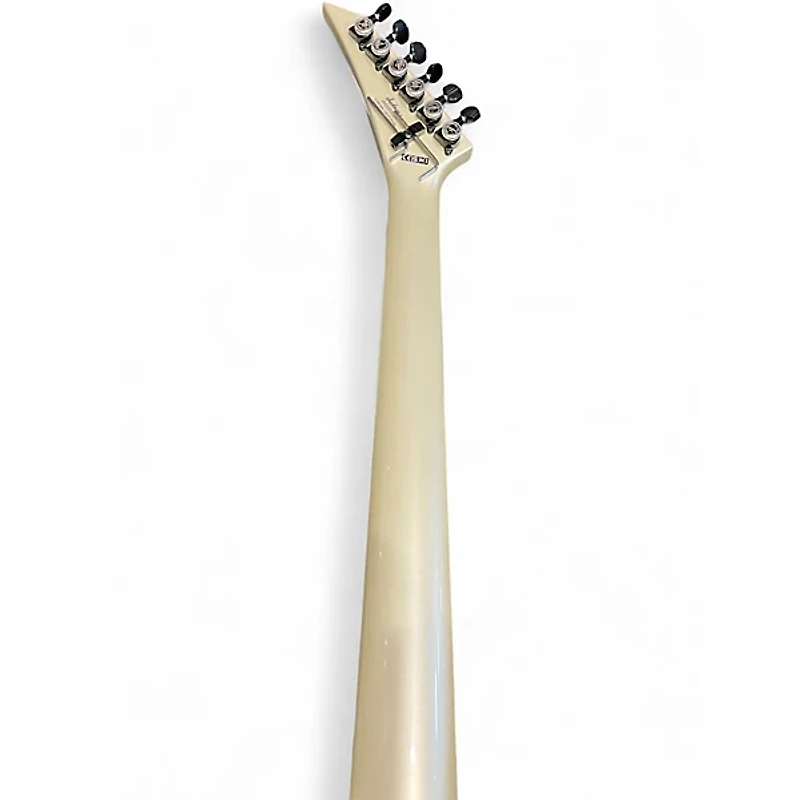 Used Jackson Soloist SL3 white pearl Solid Body Electric Guitar