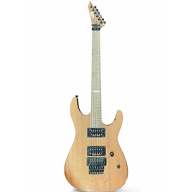 Used ESP LTD M400 Natural Solid Body Electric Guitar
