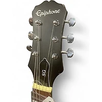 Used Epiphone SG Standard Black Solid Body Electric Guitar