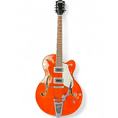 Used Gretsch Guitars G5427T Trans Orange Hollow Body Electric Guitar