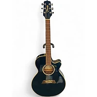 Used Takamine EG561C Black Acoustic Electric Guitar