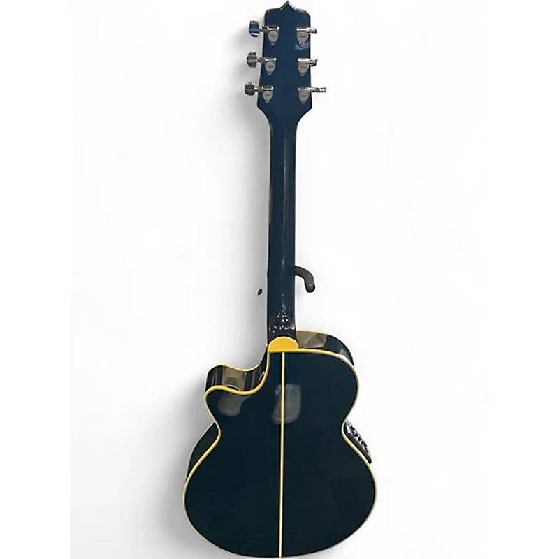 Used Takamine EG561C Black Acoustic Electric Guitar