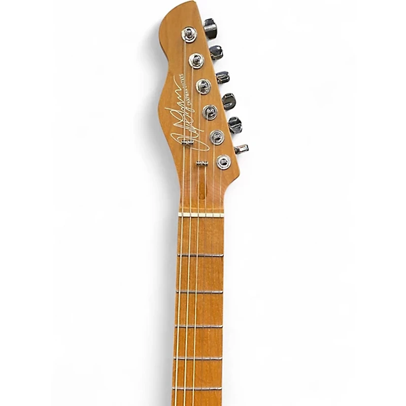 Used Chapman ML3 Pro Traditional Semi Hollowbody Orange Sparkle Hollow Body Electric Guitar