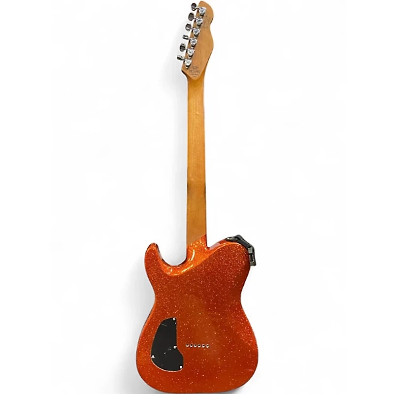 Used Chapman ML3 Pro Traditional Semi Hollowbody Orange Sparkle Hollow Body Electric Guitar