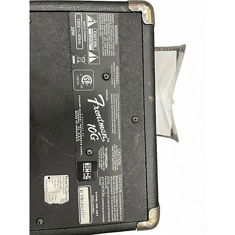 Used Fender Frontman 10G 10W Guitar Combo Amp