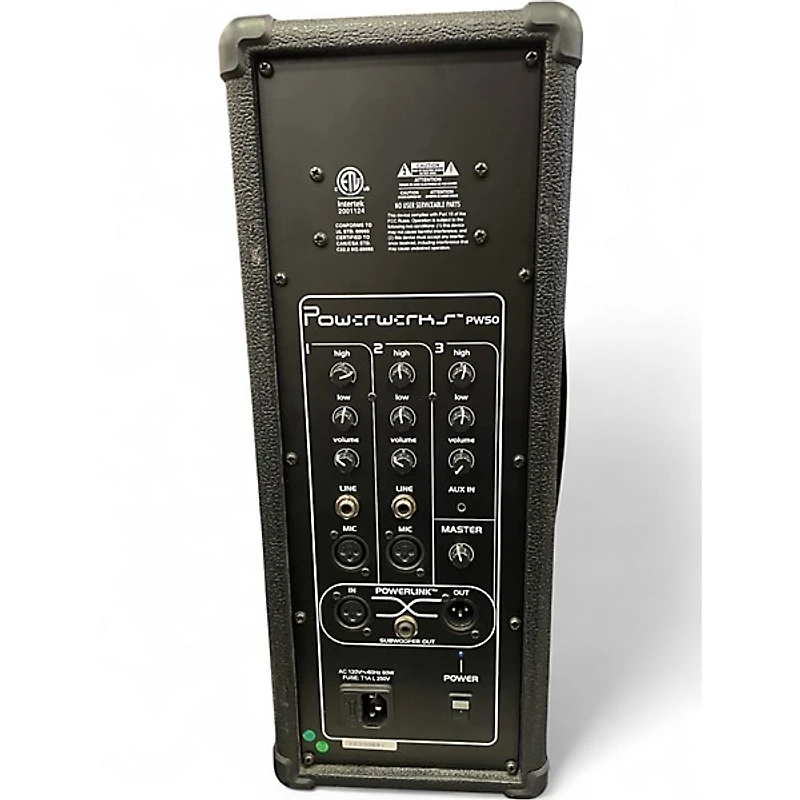 Used Kustom PA pw50 Powered Speaker