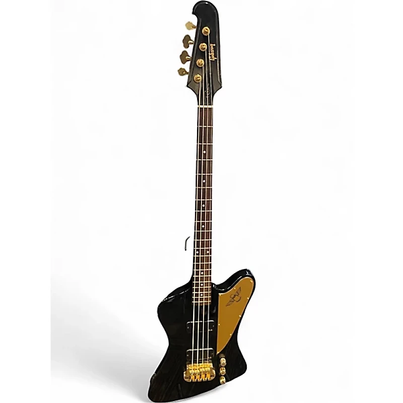 Used Gibson rex brown bass Black Electric Bass Guitar