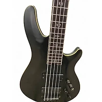 Used Schecter Guitar Research ELITE 5 EVIL TWIN Satin Black Electric Bass Guitar