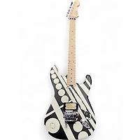 Used EVH Striped Series Crop Circles Satin Crop Circles Solid Body Electric Guitar