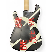 Used EVH Striped Series Crop Circles Satin Crop Circles Solid Body Electric Guitar
