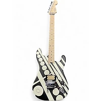 Used EVH Striped Series Crop Circles Satin Crop Circles Solid Body Electric Guitar