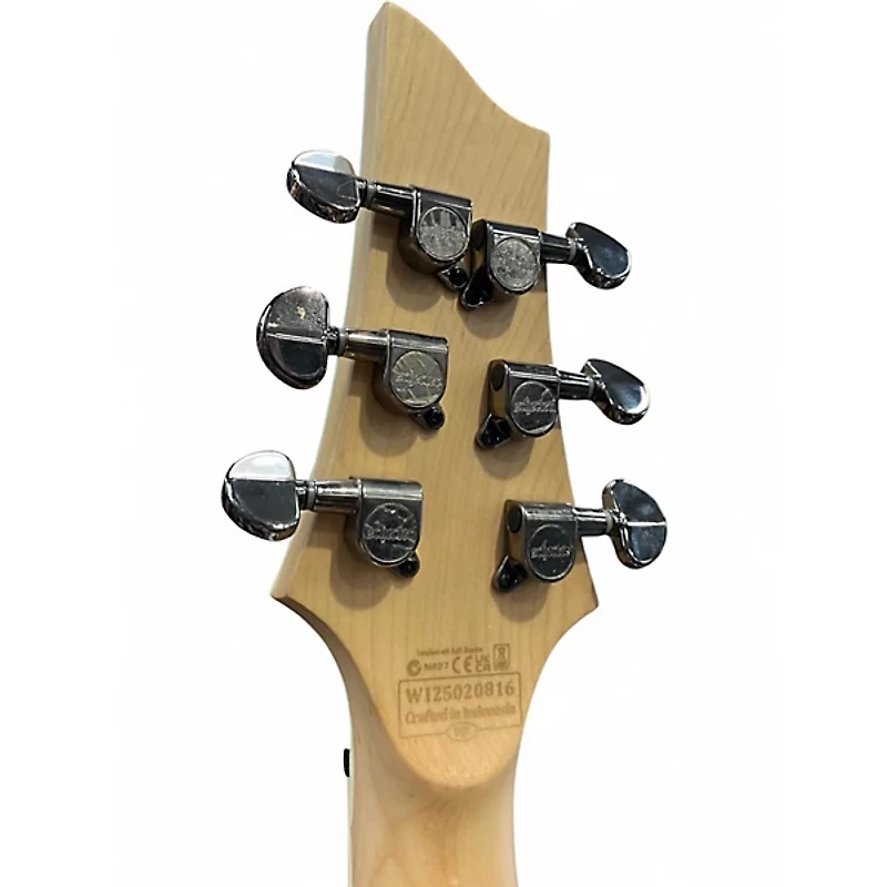 Used Schecter Guitar Research Omen Extreme 6 Ocean Blue Burst Solid Body Electric Guitar