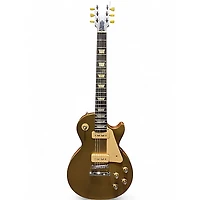 Used Gibson Les Paul 60s Tribute T Gold Top Solid Body Electric Guitar