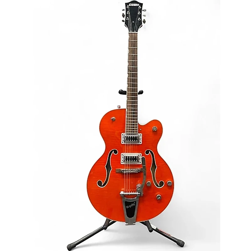 Used Gretsch Guitars G5427T Orange Hollow Body Electric Guitar