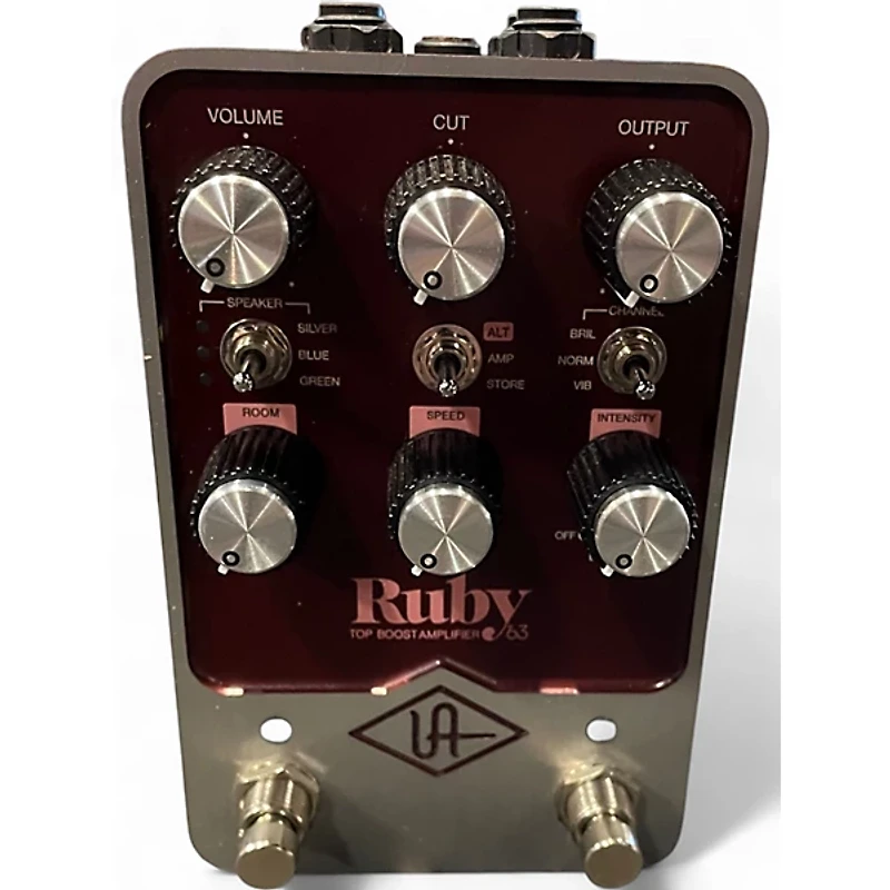 Used Universal Audio UAFX Ruby '63 Guitar Preamp
