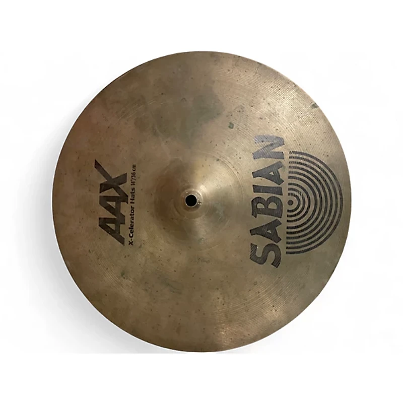 Used SABIAN 14in AAX X Celerator Hi Hat Top Cymbal