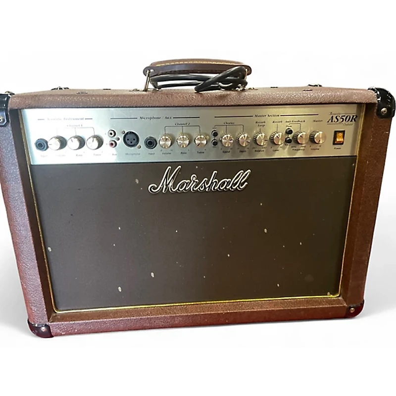 Used Marshall AS50R 50W 2X8 Acoustic Guitar Combo Amp