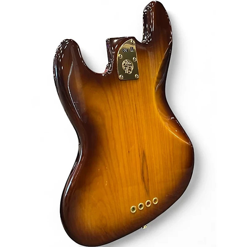 Used Fender 75th Anniversary Commemorative American Jazz Bass Bourbon Burst Electric Bass Guitar