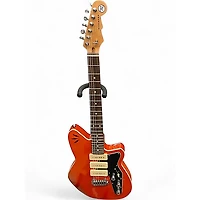 Used Reverend Ron Asheton Rock Orange Solid Body Electric Guitar