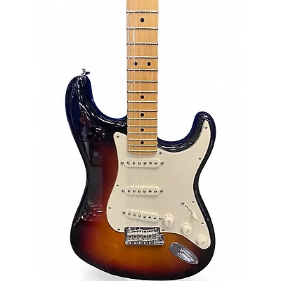 Used Fender American Standard Stratocaster 2 Color Sunburst Solid Body Electric Guitar