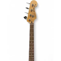Used Squier Affinity Jaguar Bass Frost Metallic Electric Bass Guitar